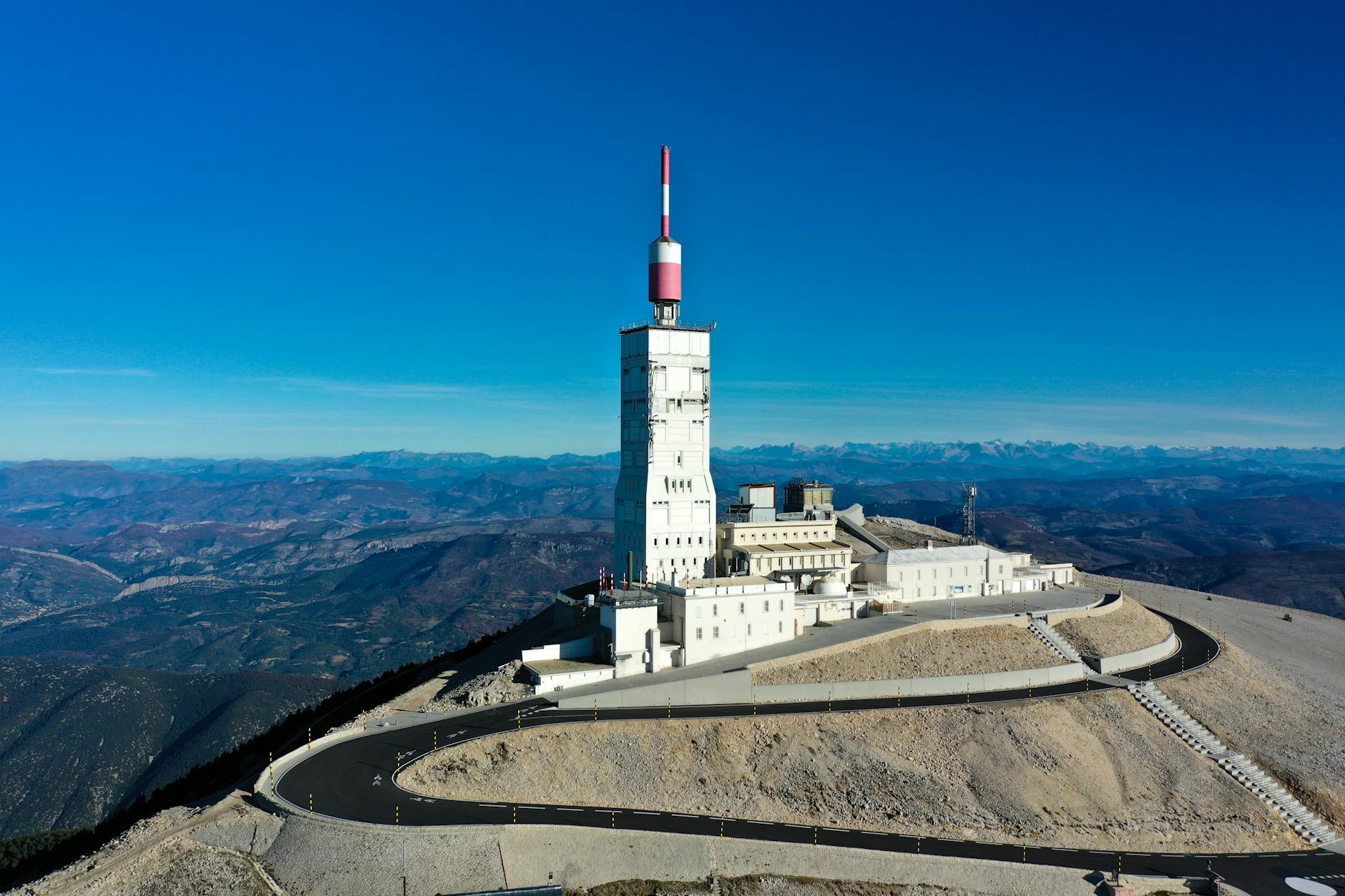 observatory tower on mount ventoux